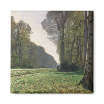The Road to Bas-Breau, Fontainebleau , c.1865 Fridge Magnets