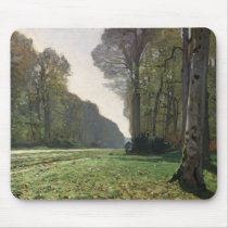 The Road to Bas-Breau, Fontainebleau , c.1865 Mouse Pads