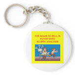 the road to hell keychain