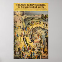 The Roads to Heaven and Hell Poster