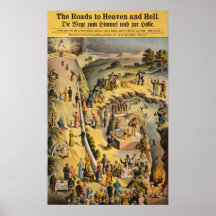 The Roads to Heaven and Hell Poster