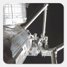 The robotic arm of the Japanese Experiment Modu 2 Sticker
