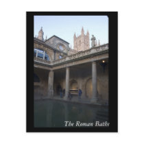 The Roman Baths, Bath, England Post Card