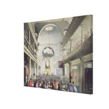 The Roman Catholic Chapel, Lincolns Inn Fields, fr Gallery Wrapped Canvas