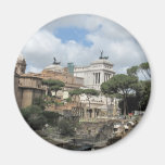 The Roman Forum - Latin: Forum Romanum Refrigerator Magnets