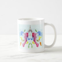 The Rorschach Test Ink Blots Plate 10 Crab Lobster Mugs