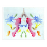 The Rorschach Test Ink Blots Plate 10 Crab Lobster Post Card