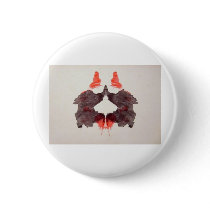 The Rorschach Test Ink Blots Plate 2 Two Humans Buttons