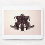 The Rorschach Test Ink Blots Plate 4 Animal Skin Mousepads
