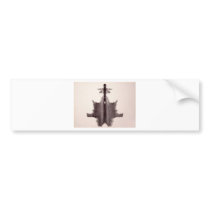 The Rorschach Test Ink Blots Plate 6 Hide Skin Rug Bumper Stickers