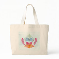 The Rorschach Test Ink Blots Plate 8 Animal Canvas Bags