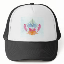 The Rorschach Test Ink Blots Plate 8 Animal Trucker Hat