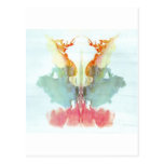 The Rorschach Test Ink Blots Plate 9 Human Postcards
