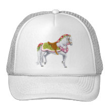 The Rose Horse Mesh Hat