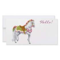 The Rose Horse Photo Card