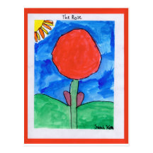 The Rose Post Card