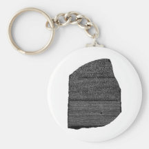 The Rosetta Stone Egyptian Granodiorite Stele Key Chain