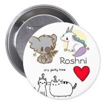 The Roshni Random Pinback Buttons