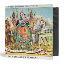 The Royal Arms Jubilant binders