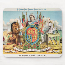 The Royal Arms Jubilant Mousepad