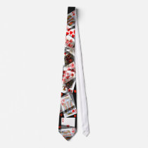 The Royal Flush!  The BIG hand! Neck Tie