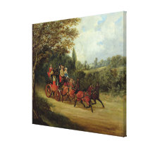 The Royal Mail Coach with Passengers (oil on canva canvas prints