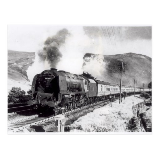 The Royal Scot, intercity locomotive Postcard