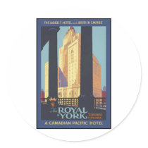 The Royal York Toronto Canada Sticker