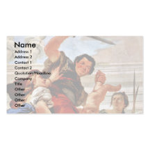 The Ruling Solomon Detail Business Card Templates