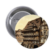 The Sack House, Brunswick (i.e., Braunschweig), Ge Pinback Button