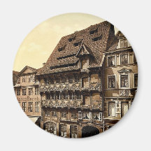 The Sack House, Brunswick (i.e., Braunschweig), Ge Refrigerator Magnets