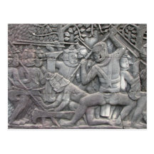 The Sack of Angkor Post Card