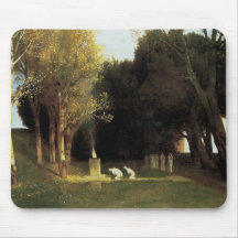 The Sacred Wood by Arnold Bocklin Mousepad