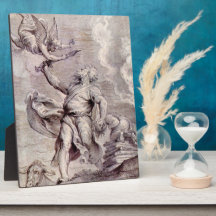 The sacrifice of Abraham by Paul Rubens Plaques