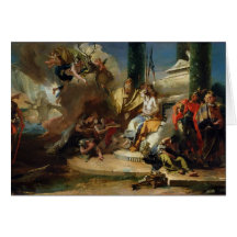 The Sacrifice of Iphigenia Greeting Cards