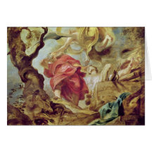 The Sacrifice of Isaac Greeting Card