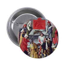 The Sacrifice Of The Jews.,  By Meister Des Manna- Pins