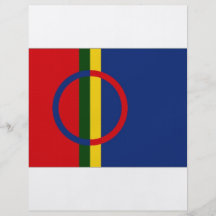 The Sami Flag Flyer Design