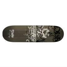 The Samurai | El Diablo Mag | Skate Deck Monopatín Personalizado