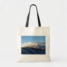 The San Francisco Peaks Of Flagstaff Freshly Coate Canvas Bag