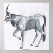 The Sanbi Gazelle Poster