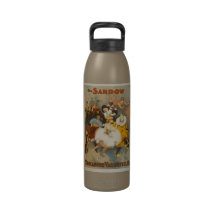The Sandow Trocadero Vaudevilles, 1894 Poster Drinking Bottle