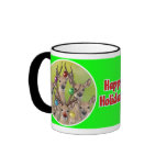 The Santa and Reindeer Mug