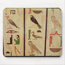 The sarcophagus of Psamtik I (664-610 BC) detail o Mousepad