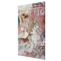 The Sarcophagus of the Amazons Stretched Canvas Prints