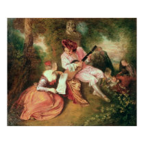 The Scale of Love, 1715-18 posters