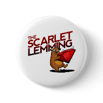 The Scarlet Lemming (with title) button buttons