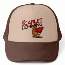 The Scarlet Lemming (with title) hat hats