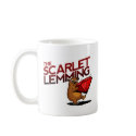The Scarlet Lemming (with title) mug