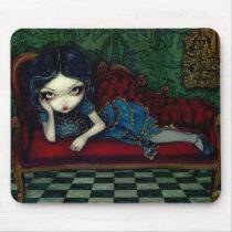 "The Scarlet Sofa" Mousepad
